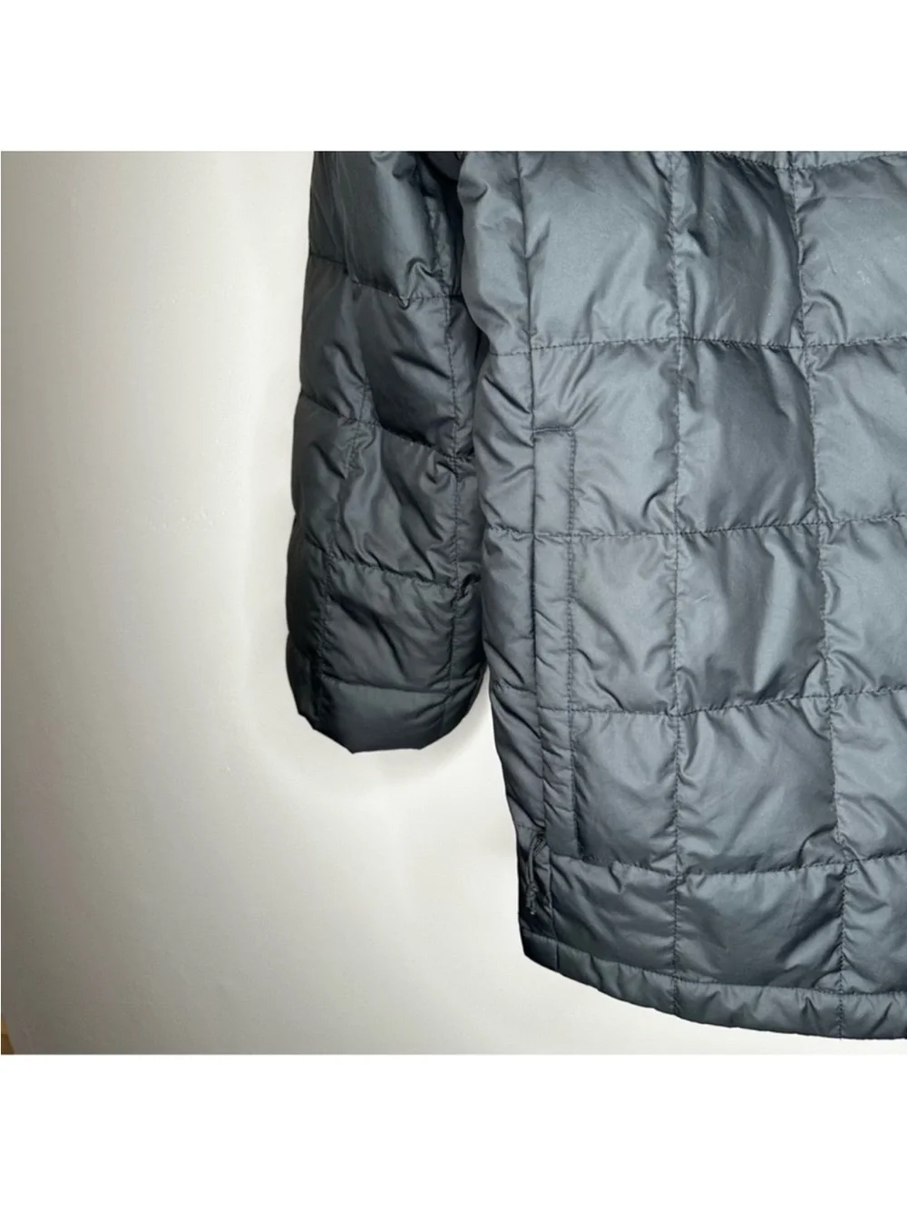 The North Face Black Quilted Down Jacket